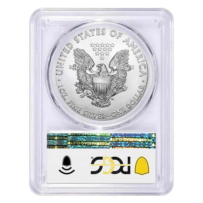 2021 (P) 1 oz Silver American Eagle PCGS BU (Philadelphia) Emergency Issue