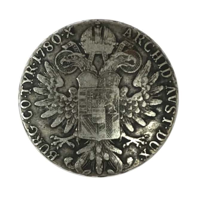 1780 Austria Maria Theresa 28 gram Silver 1 Thaler Coin (Restrike)