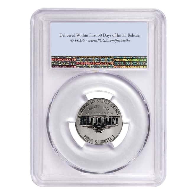 2020-W Reverse Proof Jefferson Nickel PCGS PF 69 FS (w/ 2020-S US Mint Proof Silver Set)