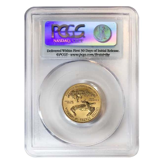 2009 1/4 oz Gold American Eagle PCGS MS 70 First Strike