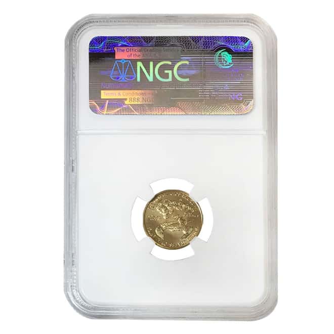 2013 1/10 oz $5 Gold American Eagle NGC MS 70 Early Releases