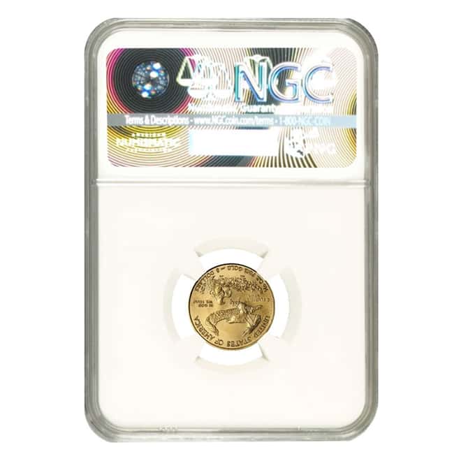 2016 1/10 oz $5 Gold American Eagle NGC MS 70 Early Releases
