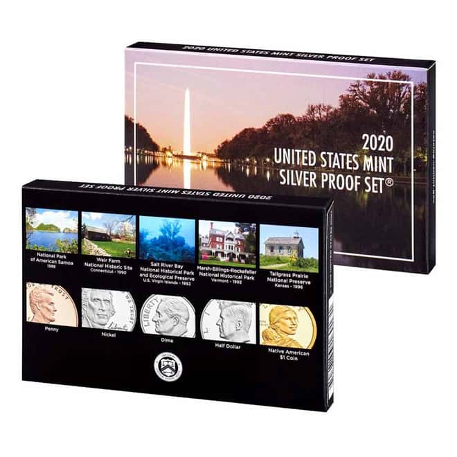 2020-W Reverse Proof Jefferson Nickel PCGS PF 69 FS (w/ 2020-S US Mint Proof Silver Set)
