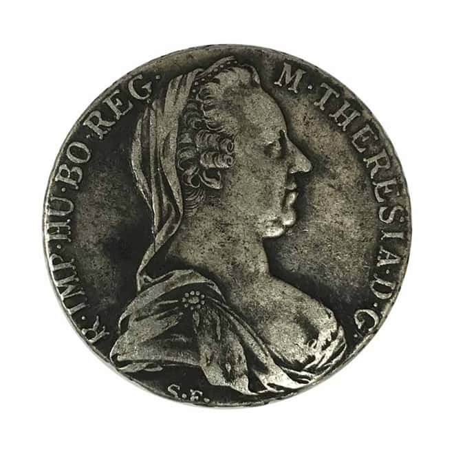 1780 Austria Maria Theresa 28 gram Silver 1 Thaler Coin (Restrike)
