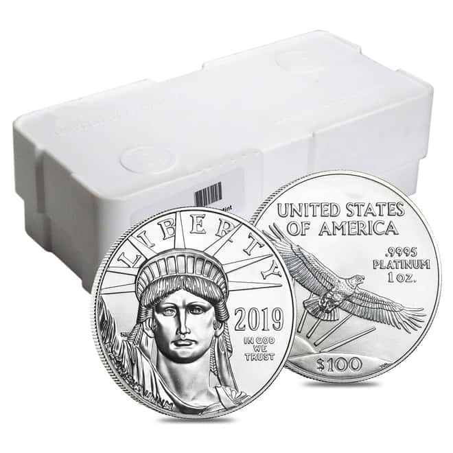 2019 1 oz Platinum American Eagle $100 Coin BU