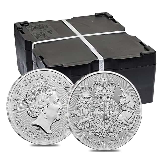 2019 Great Britain 1 oz Silver Royal Arms Coin .999 Fine BU