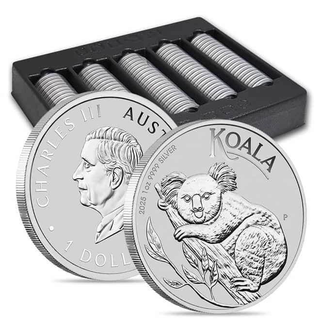 2025 1 oz Silver Australian Koala Perth Mint BU