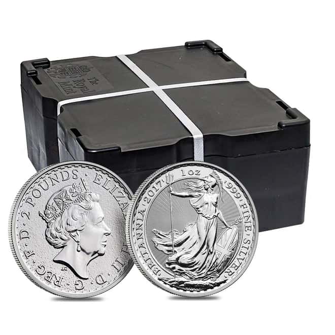 2017 Great Britain 1 oz Silver Britannia Coin .999 Fine BU