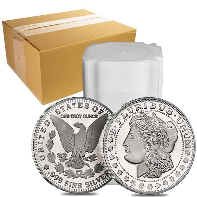 1 oz Morgan Silver Round .999 Silver