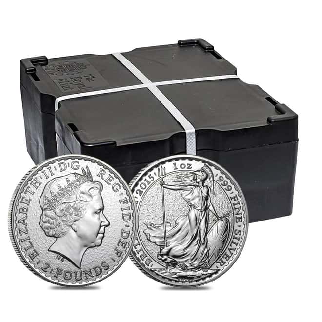 2015 British 1 oz Silver Britannia Coin