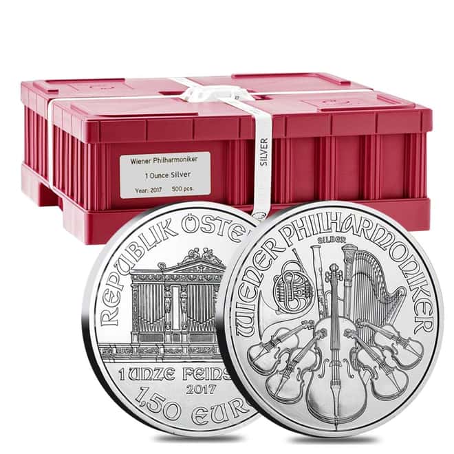 2017 1 oz Austrian Silver Philharmonic Coin BU