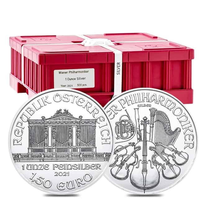 2021 1 oz Austrian Silver Philharmonic Coin BU