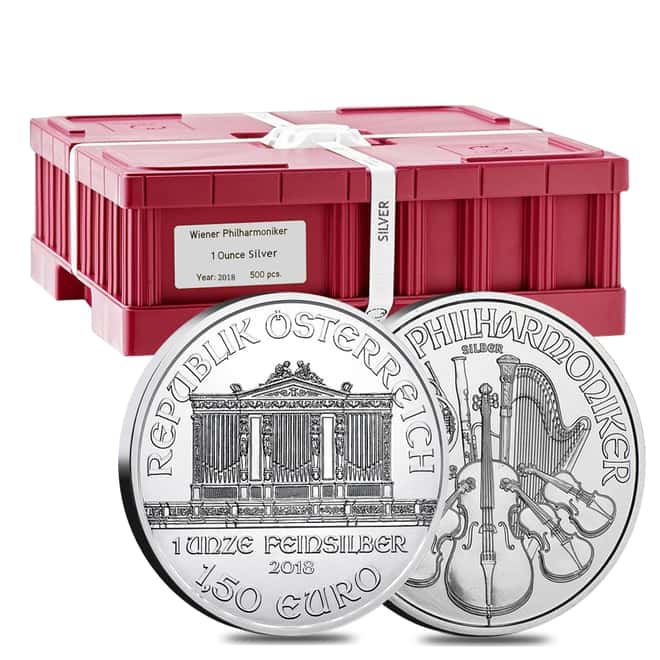 2018 1 oz Austrian Silver Philharmonic Coin BU