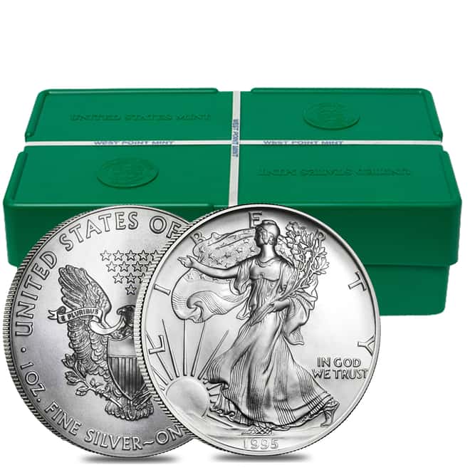 1995 1 oz Silver American Eagle Brilliant Uncirculated