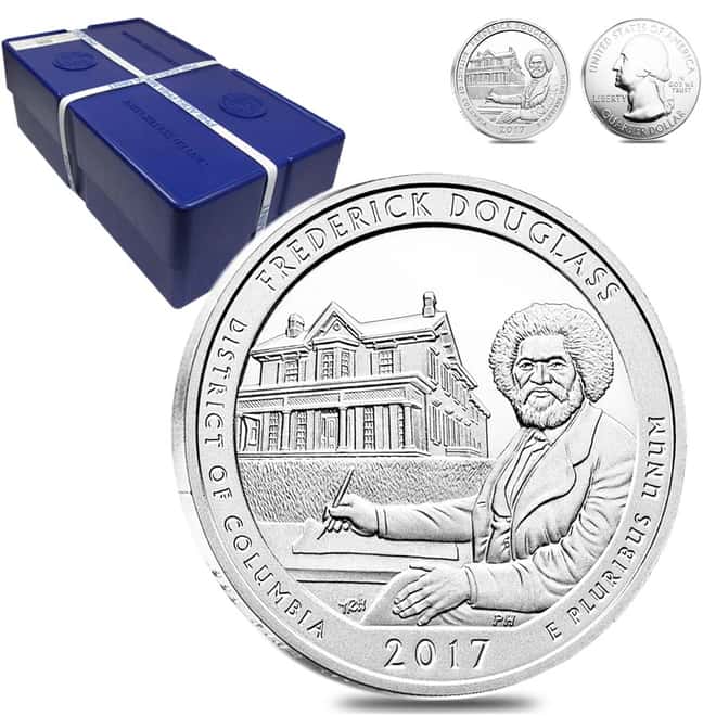 2017 5 oz Silver America the Beautiful ATB District of Columbia Frederick Douglass National Historic Site Coin