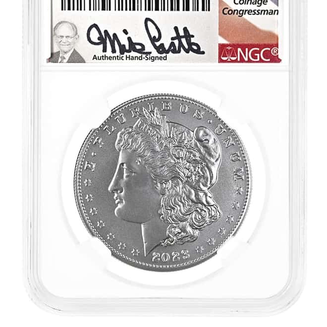 2023 Morgan Silver Dollar NGC MS 70 AR (Castle)