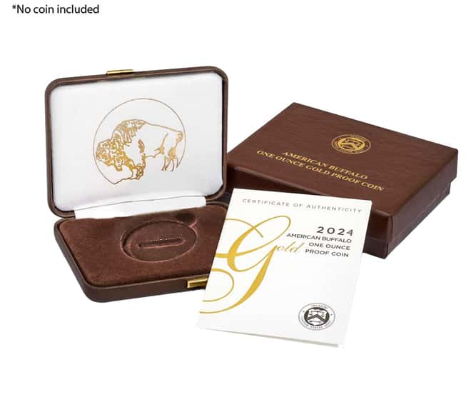 2024-W 1 oz $50 Proof Gold American Buffalo (w/Box & COA)