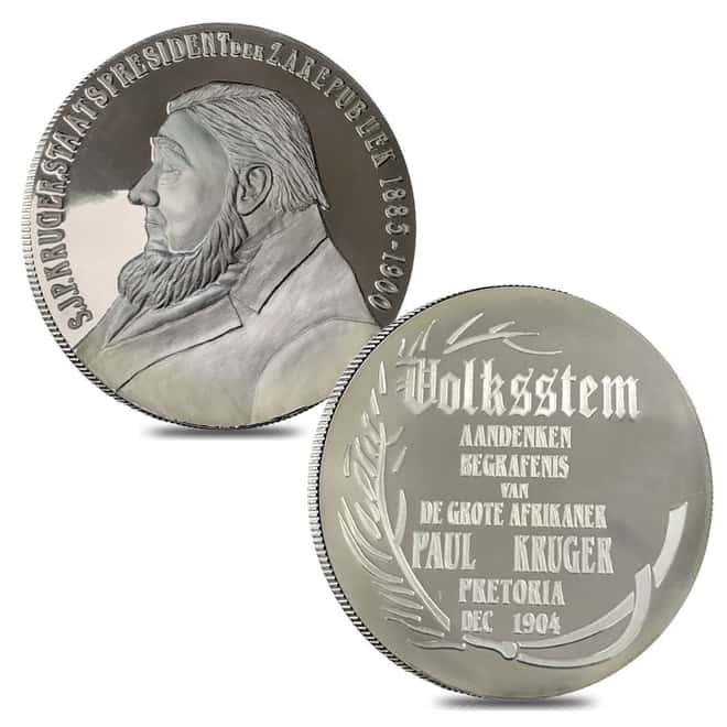 2004 South African Krugerrand Paul Kruger Commem 5-Coin Proof Set (w/Box & COA)