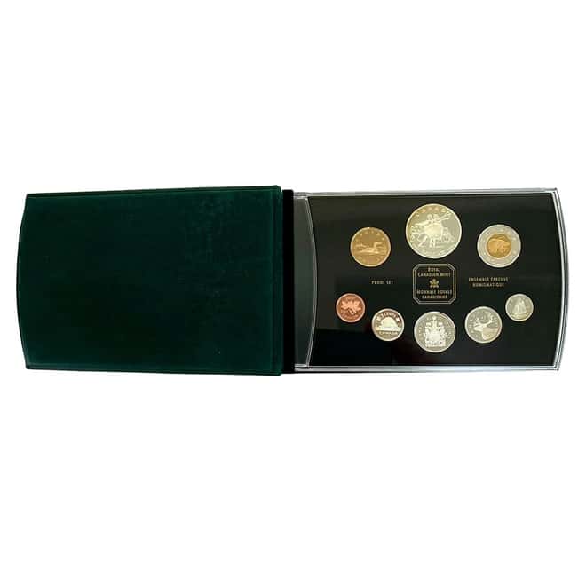 2001 1.69 oz National Ballet of Canada Proof Silver 8-Coin Set .925 Fine (w/Box & COA)