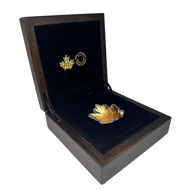 2016 Canada 1 oz Maple Nature's Pure Form Gold Coin (w/Box & COA)