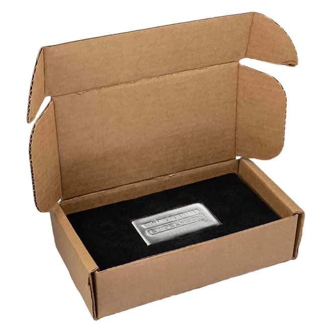 New - 1 Kilo Engelhard Cast Silver Bar .999+ Fine