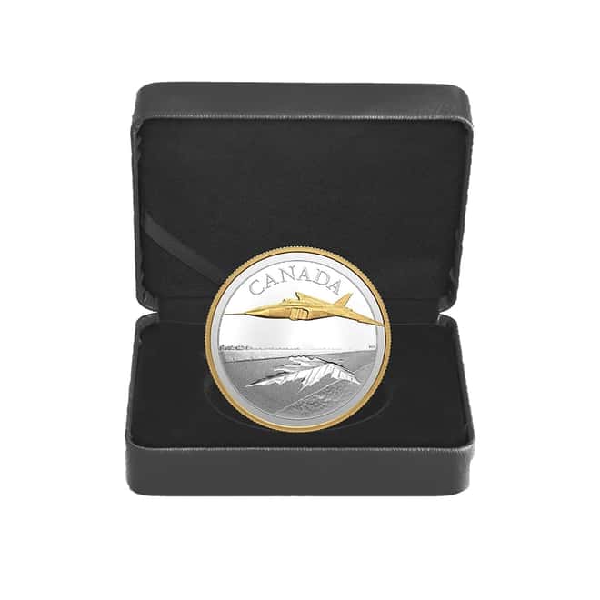 2021 Canada 5 oz The Avro Arrow Proof Silver Coin .9999 Fine (w/Box & COA)