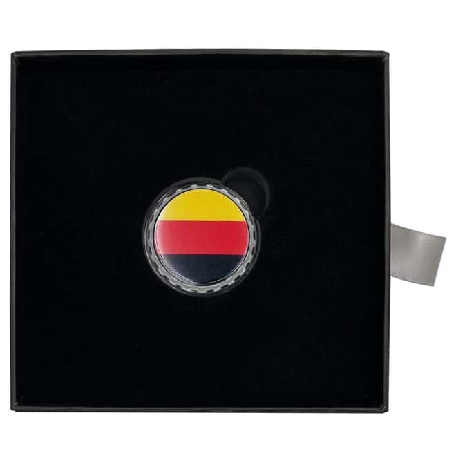 2021 Chad 6 gram World Landmarks - Germany Bottle Cap Proof Silver Coin .999 Fine (w/Box)