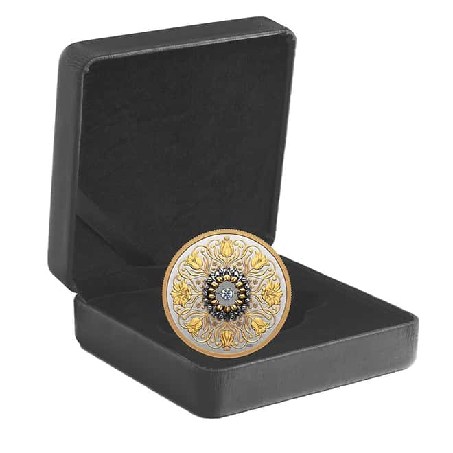 2023 Canada 0.67 oz Sparkle of the Heart Diamond Silver Coin