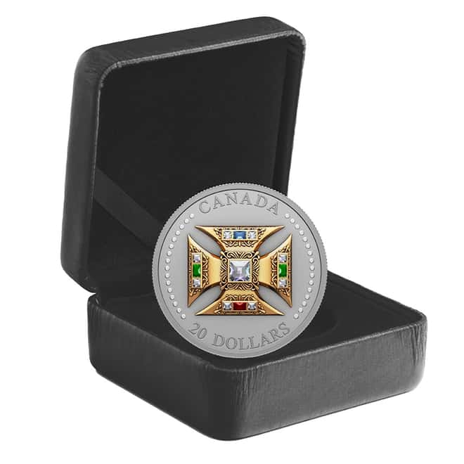2023 Canada 1 oz St. Edward's Crown Silver Coin .9999 Fine 