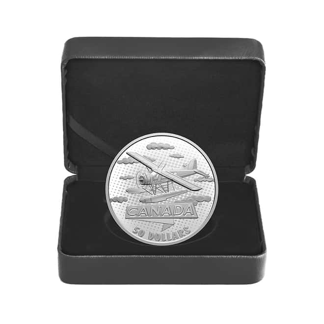 2021 Canada 5 oz First 100 Years of Confederation - Canada Takes Wing Proof Silver Coin .9999 Fine (w/Box & COA)