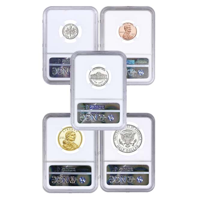 2017-S US Mint 225th Anniversary Enhanced Uncirculated 10-Coin Set NGC SP 70 Early Releases 