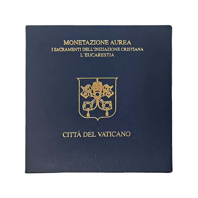 2007 Vatican City Pope Benedict XVI 50 Euro Proof Gold Coin
