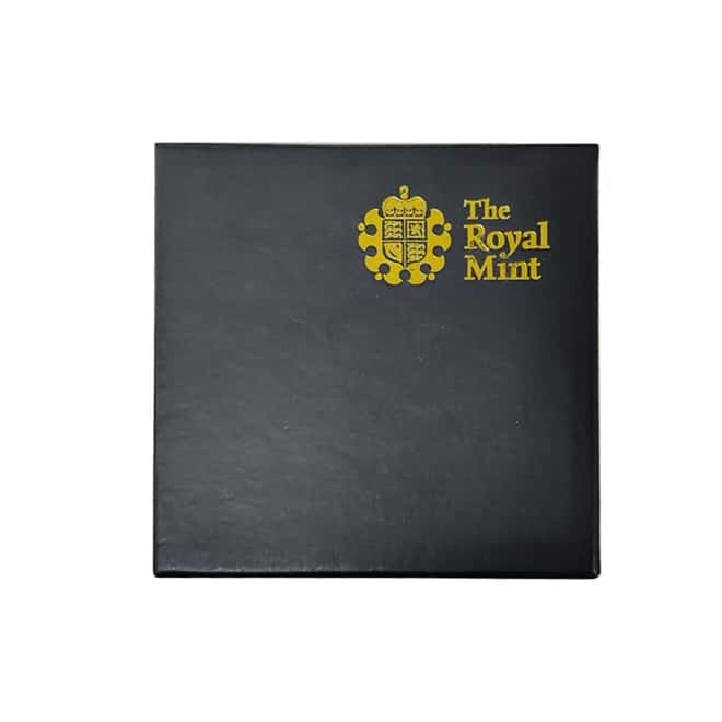 2009 Great Britain 2 Pounds Charles Darwin Proof Gold Coin (w/Box & COA)