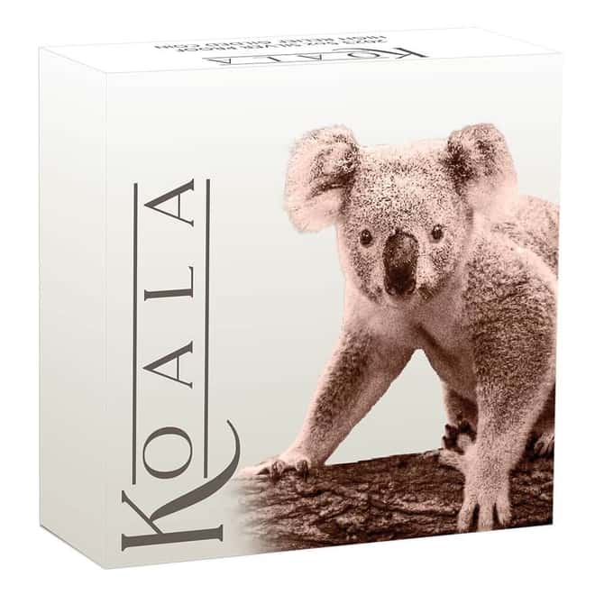 2024 5 oz Australian Koala Proof Gilded Silver Coin Perth Mint