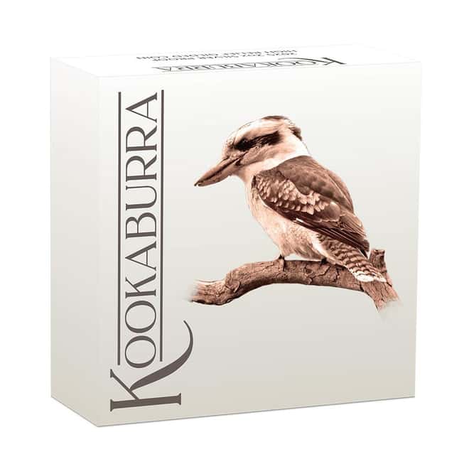 2025 2 oz Silver Australian Kookaburra High Relief Gilded Coin Perth Mint