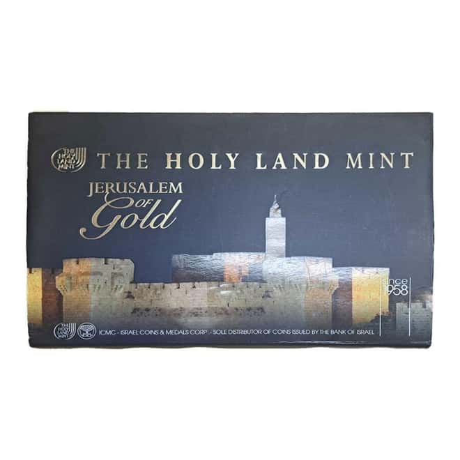 2010-2014 5 oz Israel Jerusalem of Gold 5-Coin Set (w/Box & COA)