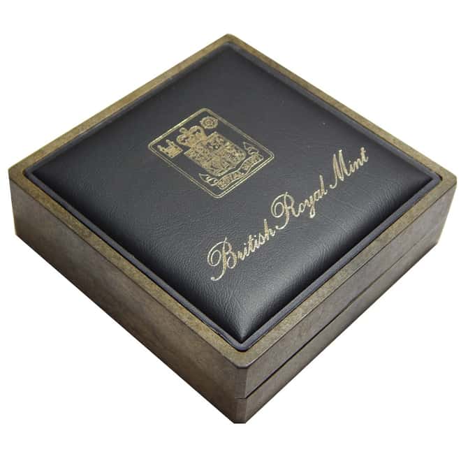 1986 Great Britain Queen Elizabeth II 5 Pound Gold Coin w/Box & COA