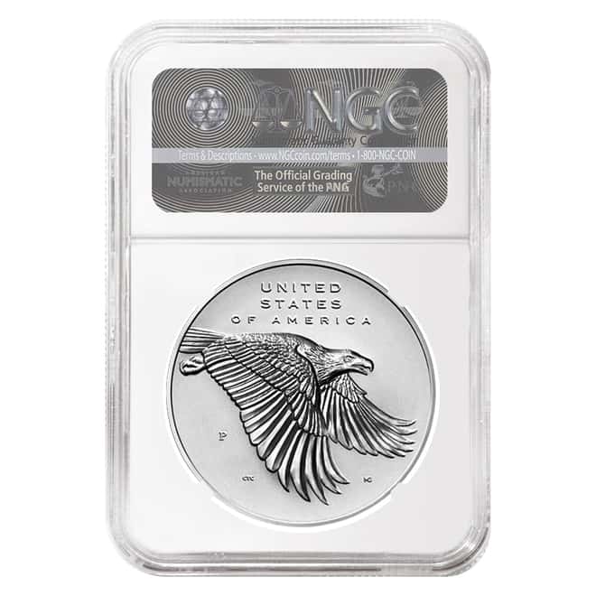 2017 P 1 oz American Liberty Reverse Proof Silver Medal NGC PF 70 ER - 225th Anniversary