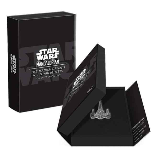 2023 Niue 1 oz Star Wars The Mandalorian's N-1 Starfighter Silver Coin