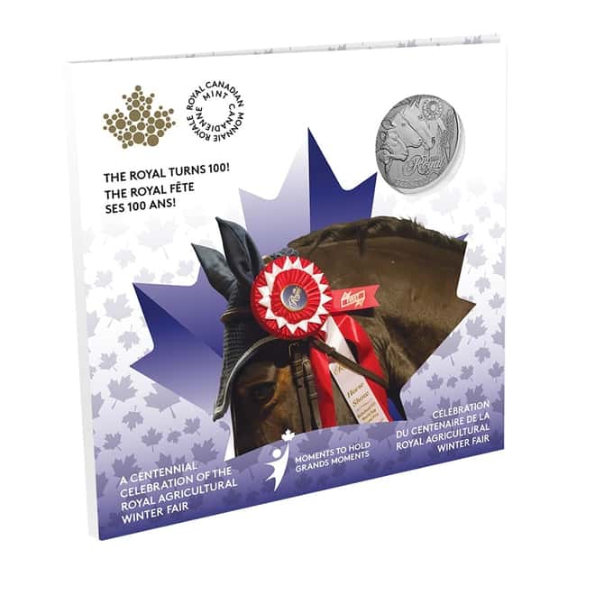 2022 Canada 1/4 oz The Royal Agricultural Winter Fair Silver Coin .9999 Fine