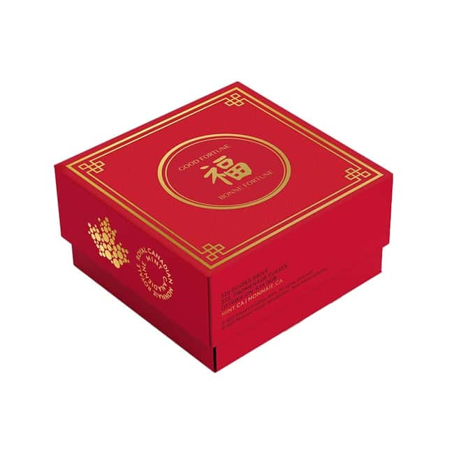 2022 Canada 1/2 oz Proof Gold Lunar Year of The Tiger RCM Coin .9999 Fine (w/Box & COA)