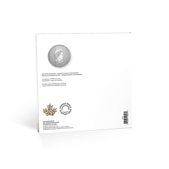 2021 Canada 7.96 gram Silver The Snowbirds - Moments to Hold Coin .9999 Fine