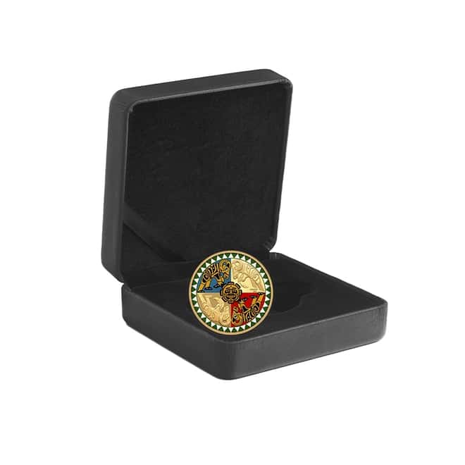 2021 Canada 1 oz Gold Ramming Bighorn Sheep Coin .9999 Fine (w/Box & COA)
