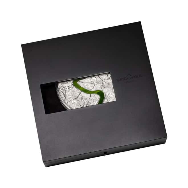 2022 Palau 1 Kilo Proof Silver Tiffany Art Metropolis - Roma Coin .999 Fine (w/Box & COA)