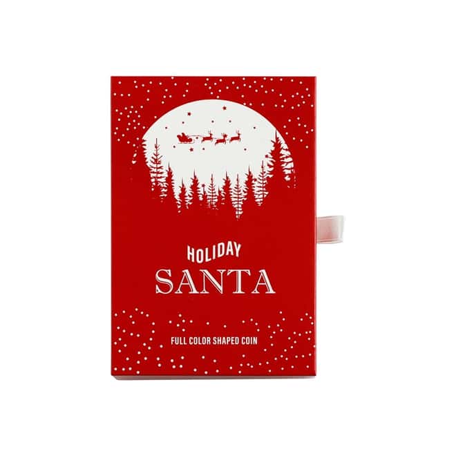 2020 1 oz Santa Claus Silver Coin Solomon Islands .9999 Fine (w/Box & COA)