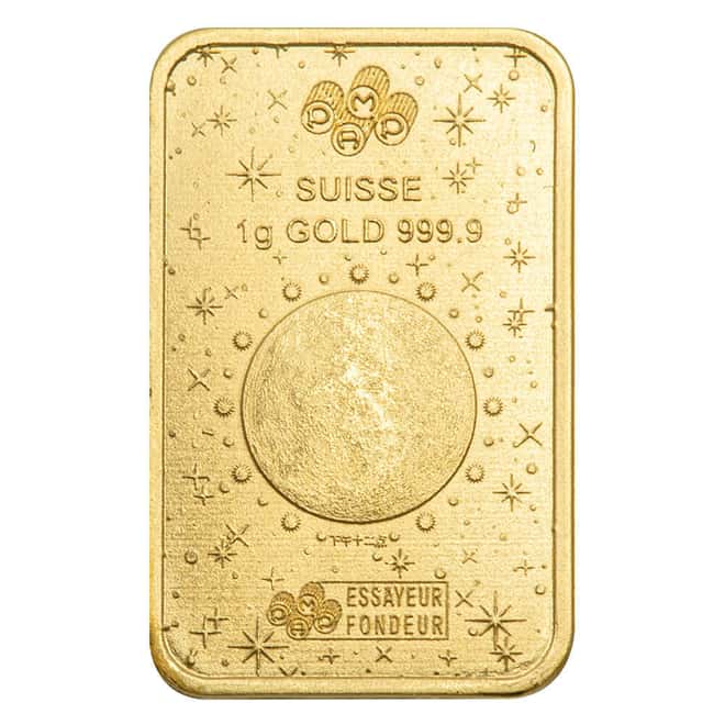 2026 1 Gram PAMP Suisse Lunar Horse Gold Bar .9999 Fine (in Assay from Multigram+25)