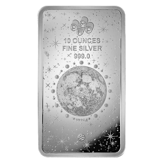 2026 10 oz PAMP Lunar Horse Silver Bar .999 Fine