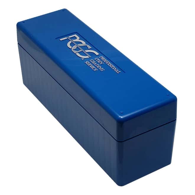 PCGS 20-Coin Empty Storage Box (Used, Blue)