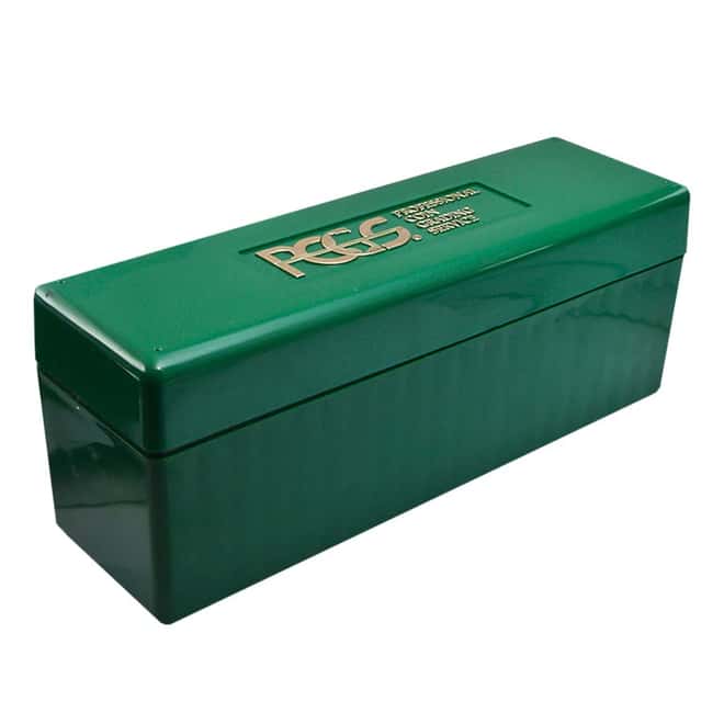Original Green PCGS 20-Coin Empty Storage Box (Used)