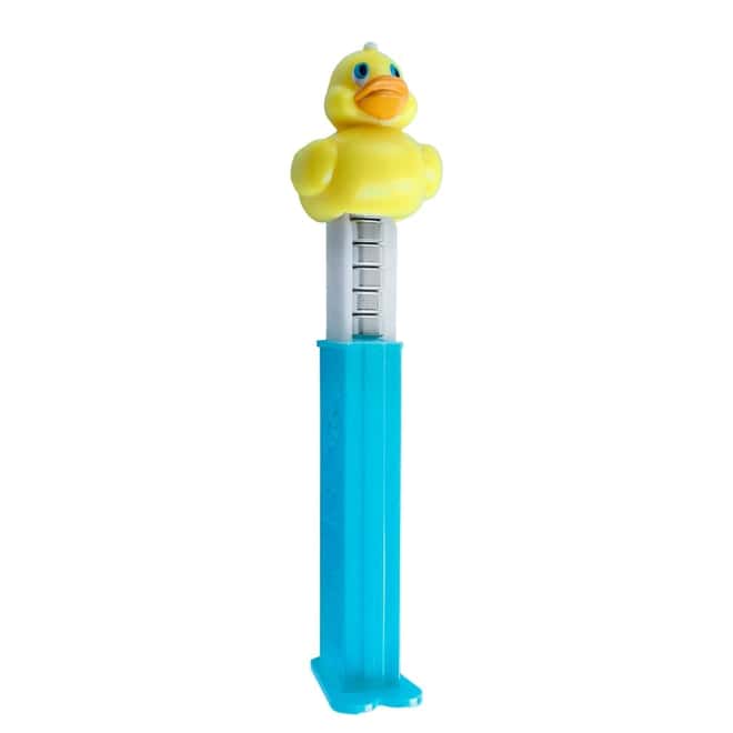 30 gram PAMP Suisse Rubber Duck PEZ Dispenser & Silver Wafers (w/Box & COA)